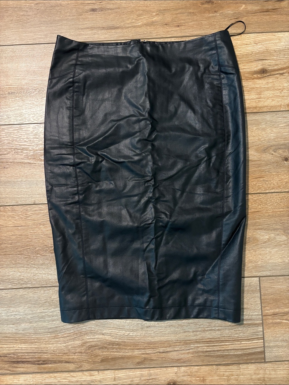 Gianni Bini Faux Leather Skirt